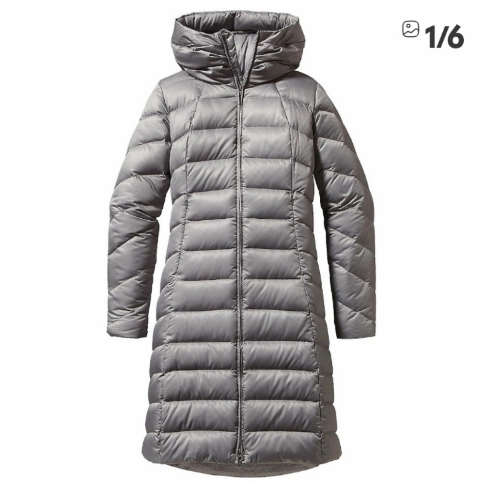 Patagonia Women's Gray Puffer Coat
